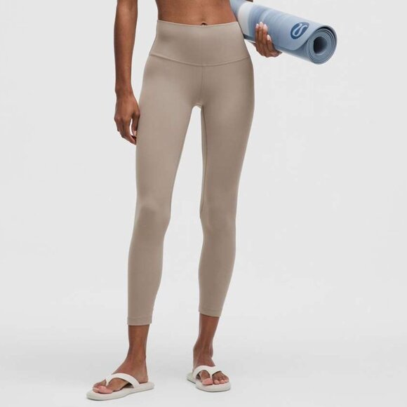 BNWT Lululemon Align High-Rise Pant 25" Warm Ash Grey, Size 12 - Picture 1 of 6